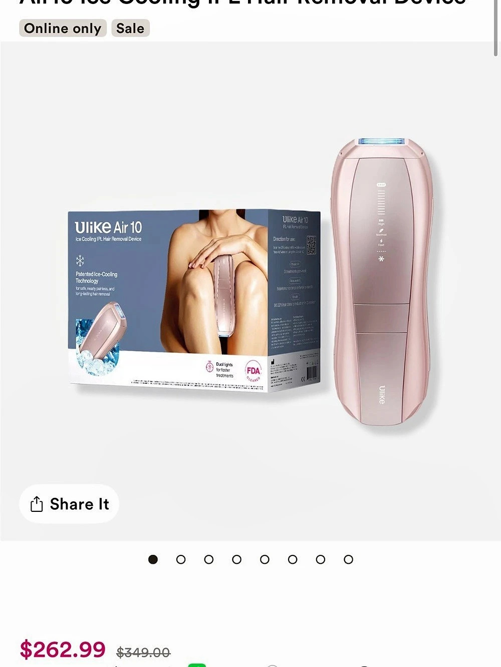 Ulike IPL HAIR REMOVAL